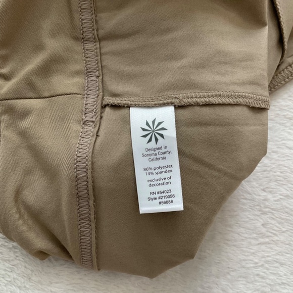 Athleta Wherever Skort Khaki Size 4 - Picture 6 of 7